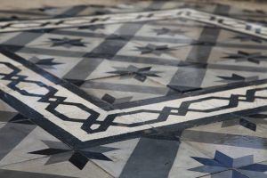 Pavimento in cementina antiche