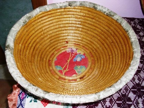 Cesto di recupero decorato