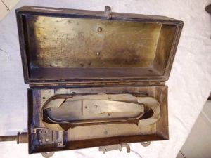 Portatelefono in ottone